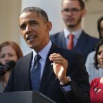 El expresidente Obama se pronunció por el vídeo que se publicó en la red social de Donald Trump. Foto: AFP