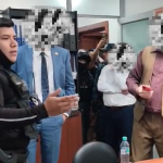 Estas son imágenes compartidas por ETAPA de la supuesta agresión que, según se denunció desde la empresa, provocaron dos ciudadanos extranjeros. /Cortesía