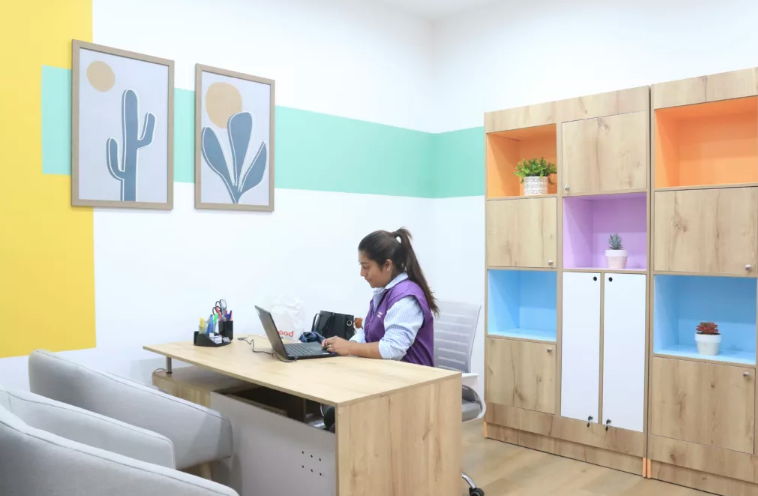 El primer Centro Violeta de Cuenca, que ahora se cambia a las oficias del exCREA, funcionaba en un espacio del Parque La Libertad. /Archivo