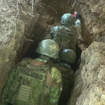 Personal militar durante las operaciones que, según informaron, se ejecutaron en Azuay. No se especificaron los sectores. /Fotos FFA.A.