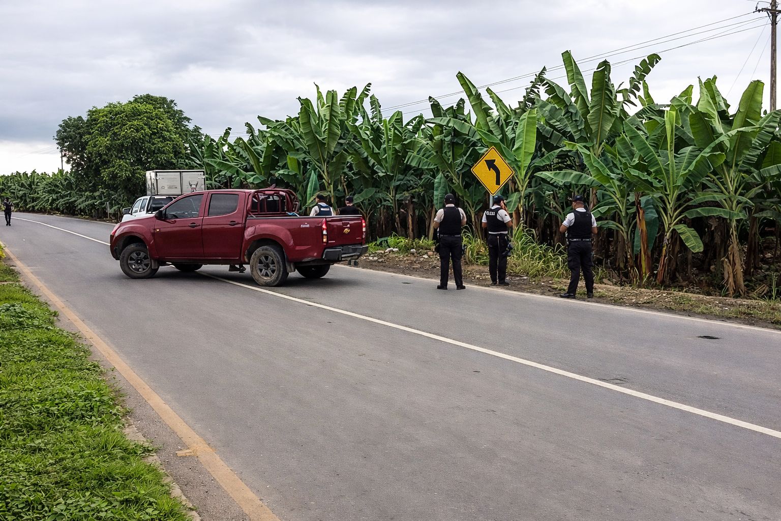 Hallan en Pasaje las cabezas de tres desaparecidos en Camilo Ponce Enríquez, en Azuay. La Policía Nacional investiga. Foto: cortesía.
