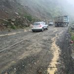 Así se ve la vía Cuenca-Molleturo-El Empalme entre los kilómetros 90 y 92. Foto: Bolívar Pérez/El Mercurio