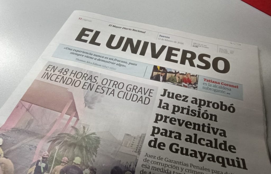 El Universo fue fundado en septiembre de 2021. Foto: El Mercurio