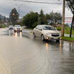 Las lluvias se mantendrán en todo el país. Foto: El Mercurio