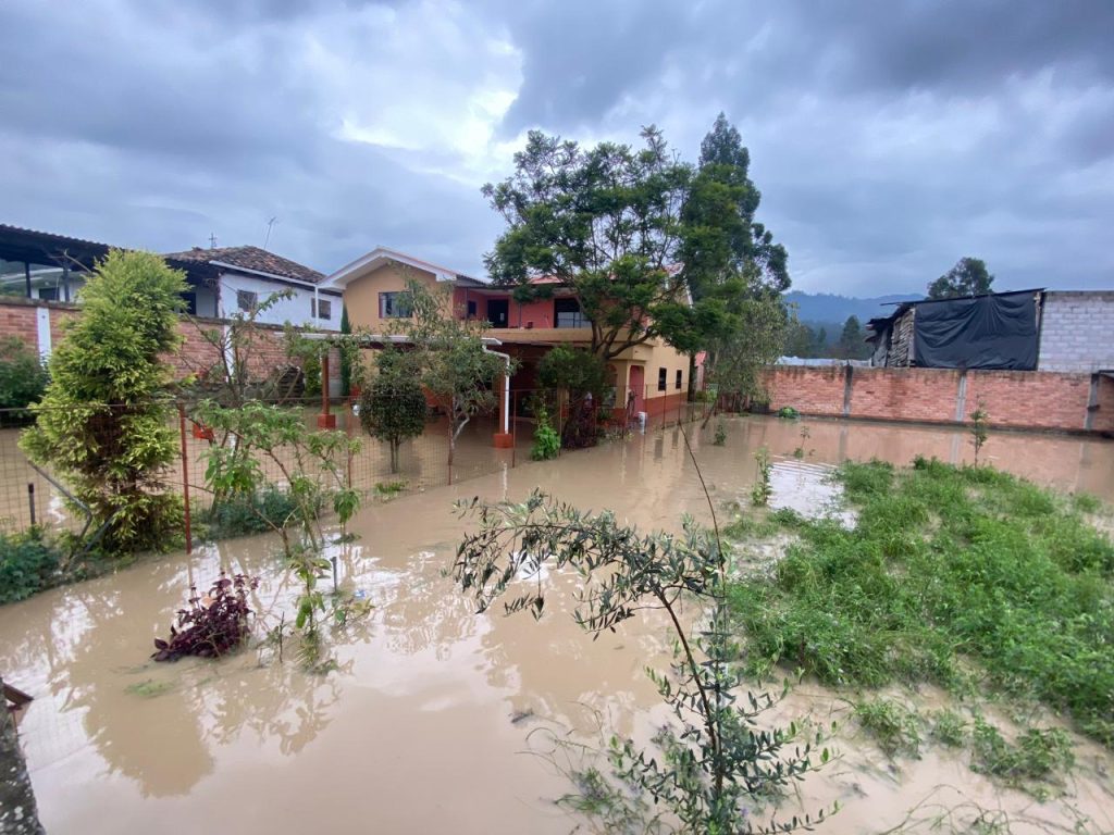 Barabón Chico fue una de las zonas con más problemas por las lluvias. Foto: Xavier Caivinagua/El Mercurio