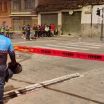 El hombre fue asesinado en la intersección de las calles Manuel Vega y Vega Muñoz. Foto: Guardia Ciudadana