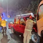 Cuenca atendieron las emergencias. Foto: Bomberos Cuenca