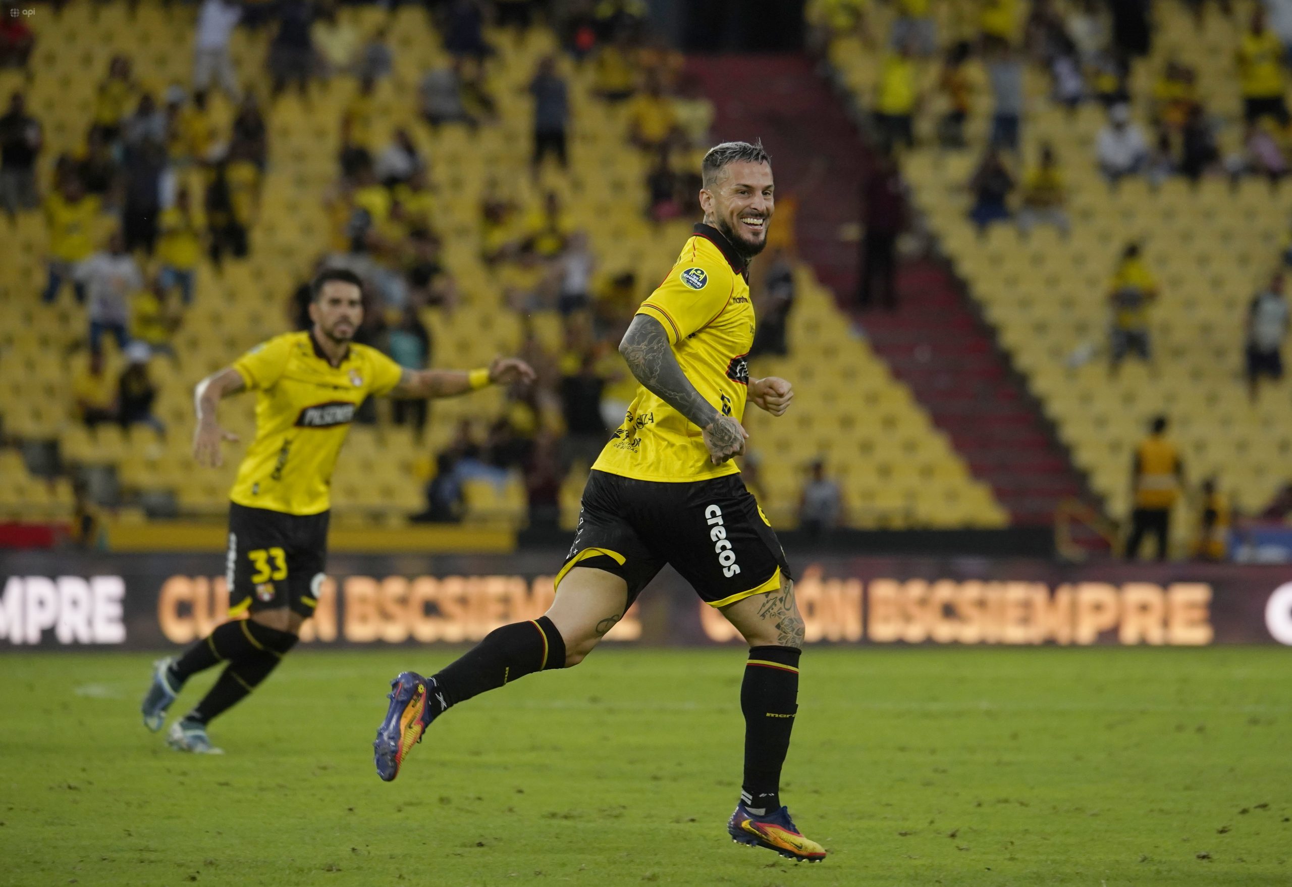 Benedetto marcó su primer gol con Barcelona. Foto: API