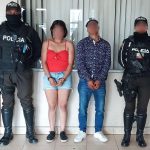 Dos detenidos en la Feria Libre dejó un operativo. Foto: Policía Nacional