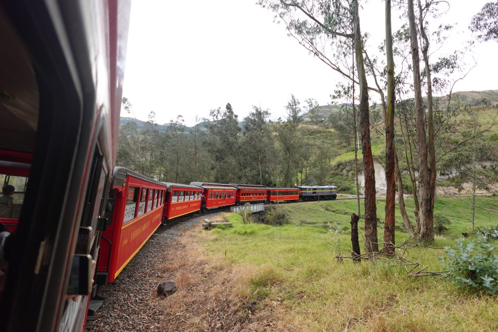 Las operaciones del Tren de la Nariz del Diablo están suspendidas. Foto: El Mercurio