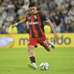 Kendry Páez durante partido de River Plate. Foto: River Plate