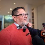 El Subsecretario del MIT, informó que espera en tres semanas comenzar a dar solución al socavón en el kilometro 50 de la vía Cuenca – Girón – Pasaje. /JIP