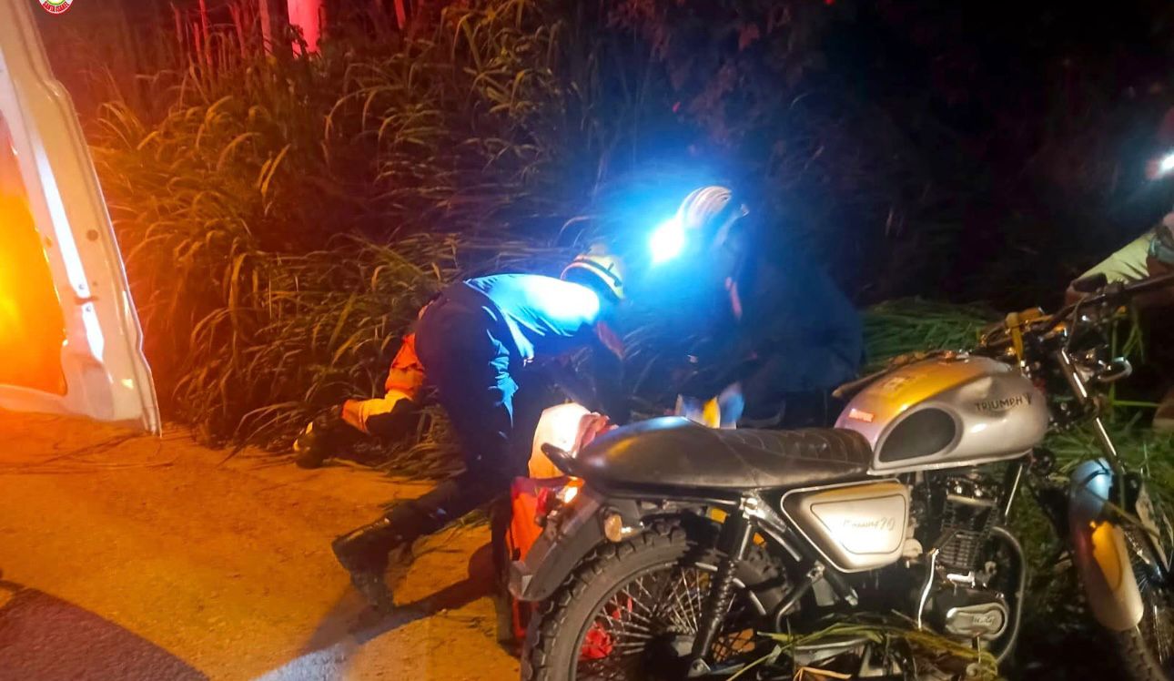 Motociclista muere en accidente en la vía Cuenca - Girón - Pasaje, a la altura del sector conocido como Quillosisa.