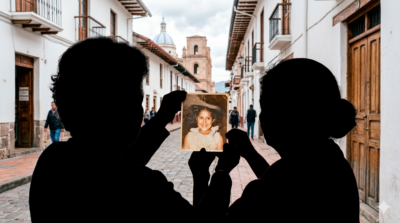 Hace 47 años María Magdalena Biracucha Bravo desapareció en Cuenca. Su familia sigue búsqueda.