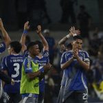 Emelec y Delfín empataron la noche del 28 de febrero en Guayaquil. Foto: API