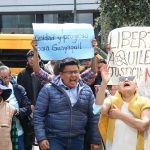 Audiencia para revisión de medidas cautelares de Aquíles Álvarez y otros por el caso Goleada, en el Complejo Judicial Norte. /API