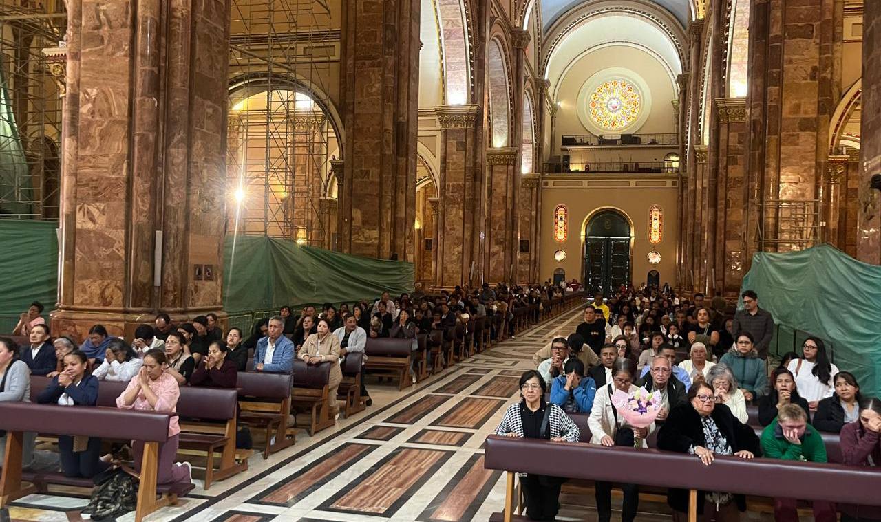 La Catedral de la Inmaculada Concepción será el centro de las celebraciones litúrgicas en Cuenca. /Cortesía