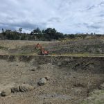 Los cierres se deben a la construcción de la planta de tratamiento de aguas residuales de Guangarcucho. Foto: ETAPA