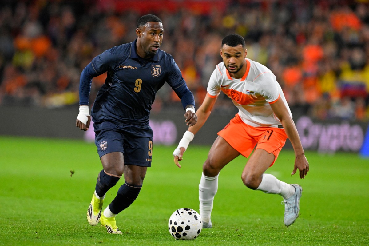 Ecuador empató con Países Bajos este 31 de marzo. Foto: AFP