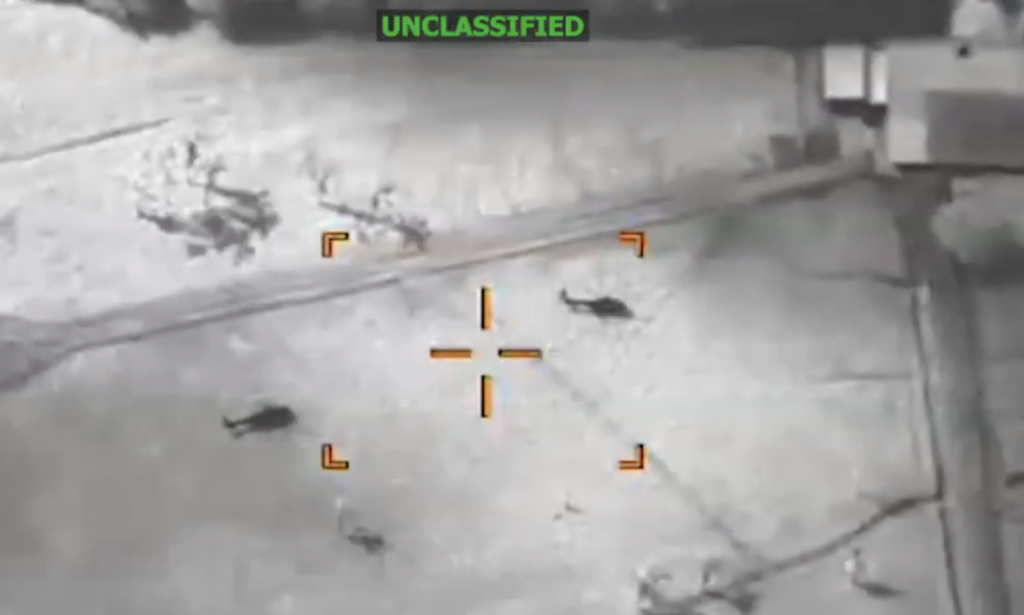 Estados Unidos desclasificó un vídeo de un sobrevuelo que se hizo en Ecuador. Foto captura