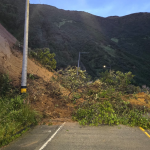 La vía Cuenca – Molleturo El Empalme está cerrada por un deslizamiento a la altura del kilómetro 53. /Cortesía