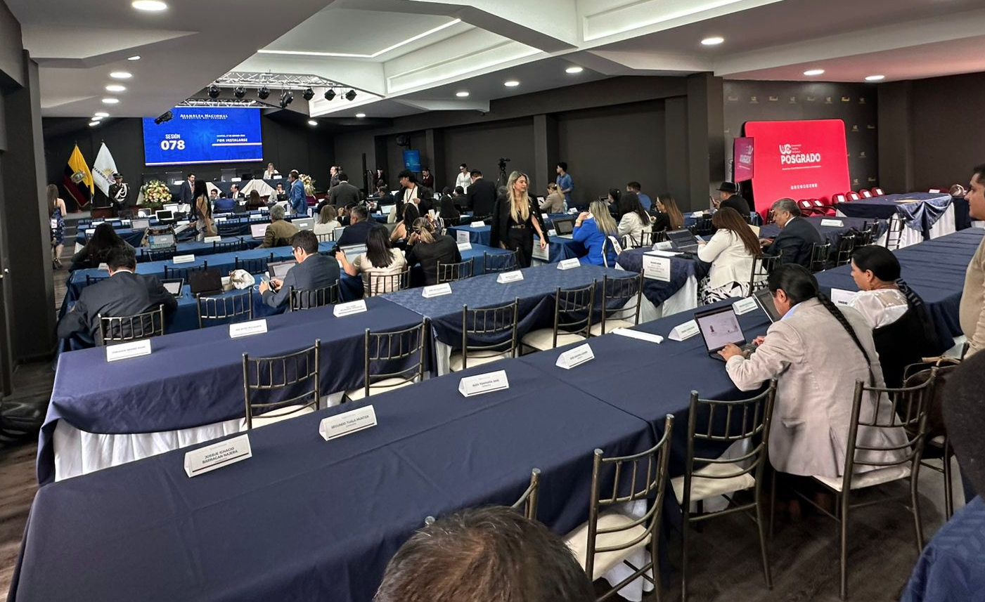 La sesión del pleno se lleva a cabo en Cuenca. /CSM