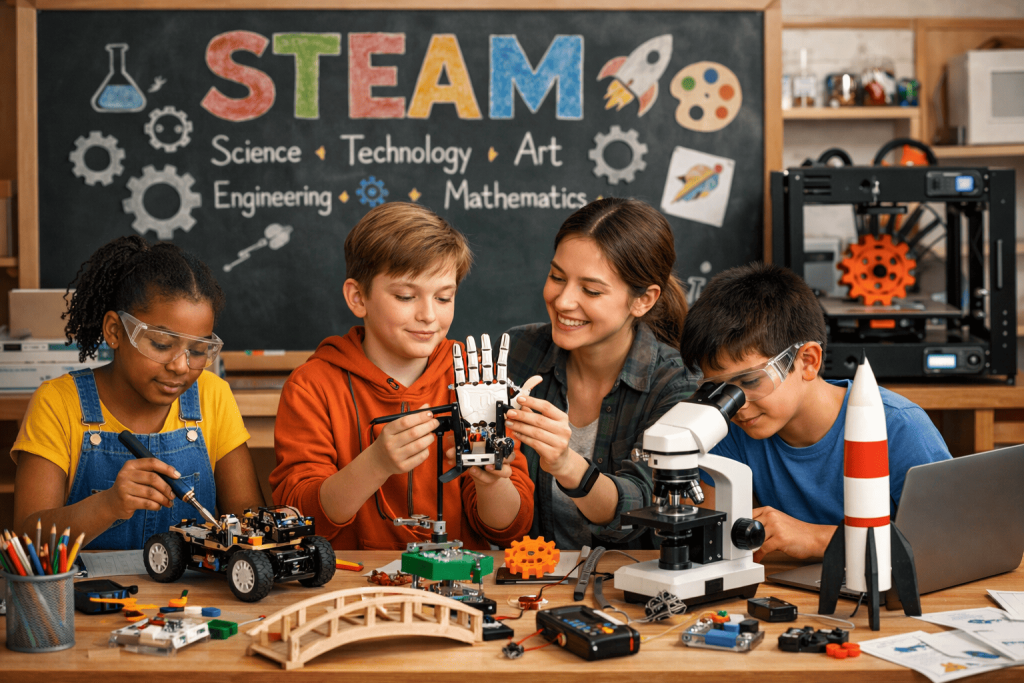 La convocatoria está abierta par aquellos que tengan un proyecto STEM. Foto referencial