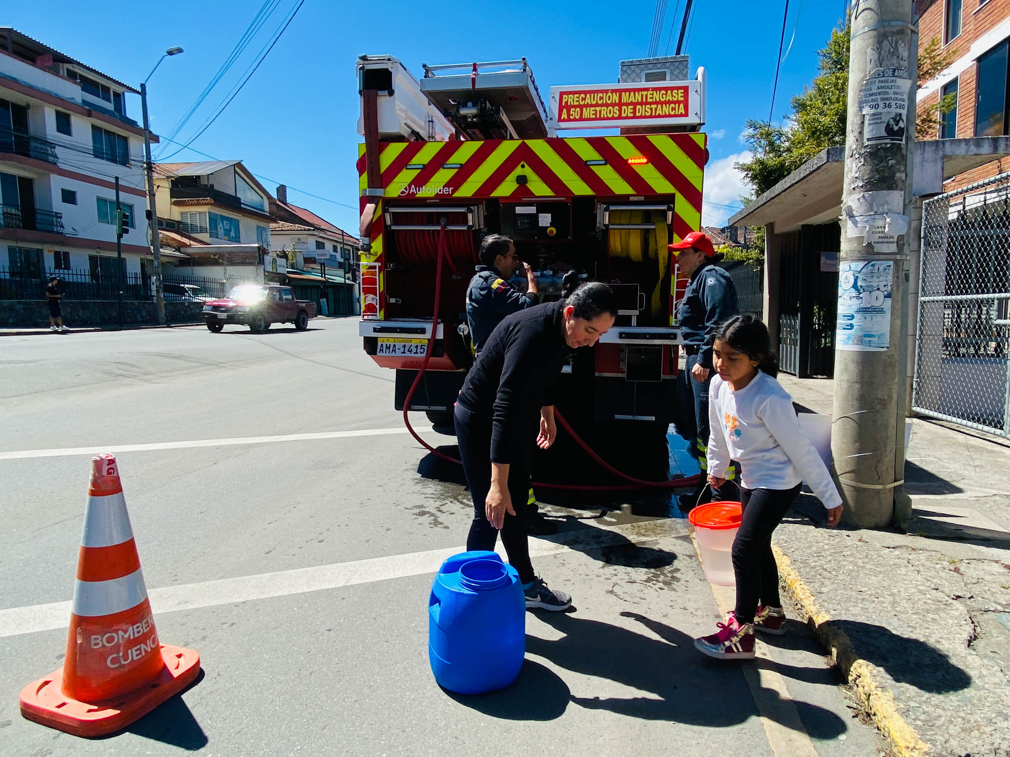 Este viernes 13 de marzo, ETAPA anunció el corte del servicio de agua potable en unos 18 sectores de la ciudad. /Archivo El Mercurio