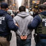 ICE detiene a migrante ecuatoriano presunto miembro de los Latin Kings. Ahora está a la espera de un proceso para su deportación.