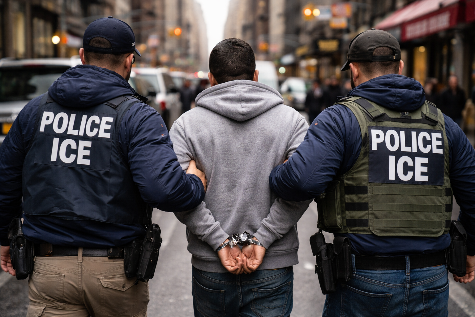 ICE detiene a migrante ecuatoriano presunto miembro de los Latin Kings. Ahora está a la espera de un proceso para su deportación.