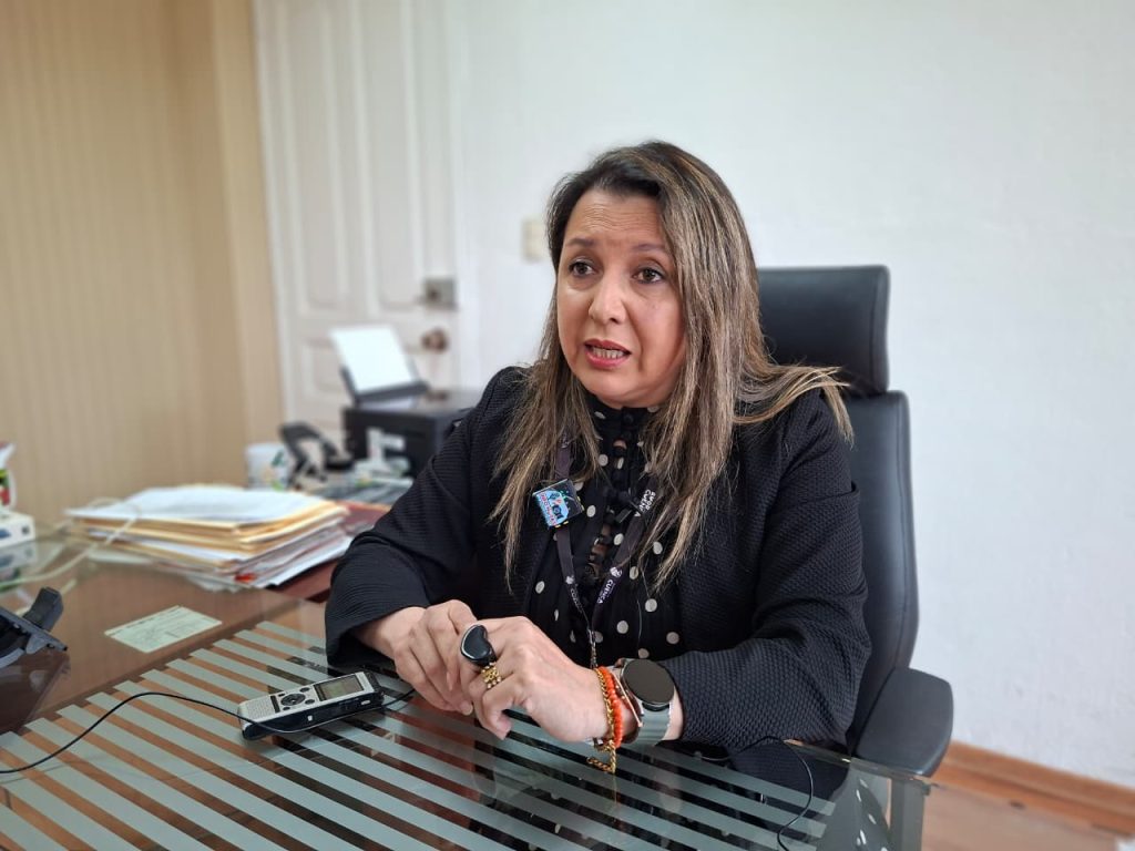 Consuelo Orellana se refirió a los problemas que enfrenta el Municipi de Cuenca tras la aprobación de la Ley de los GAD. Foto: El Mercurio