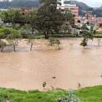 Desbordamiento del río Yanuncay