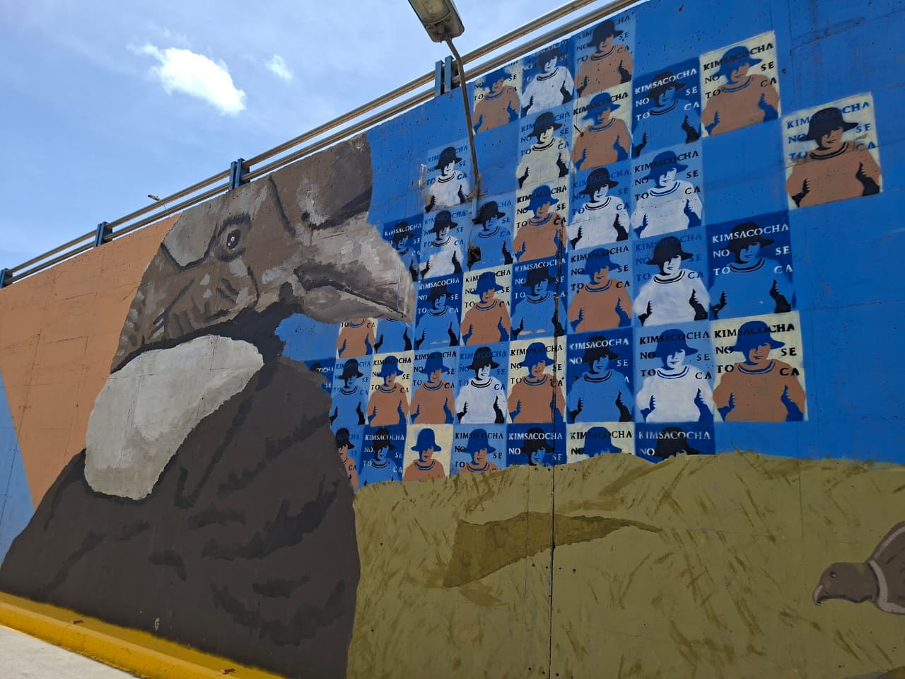 mural - Kimsacocha