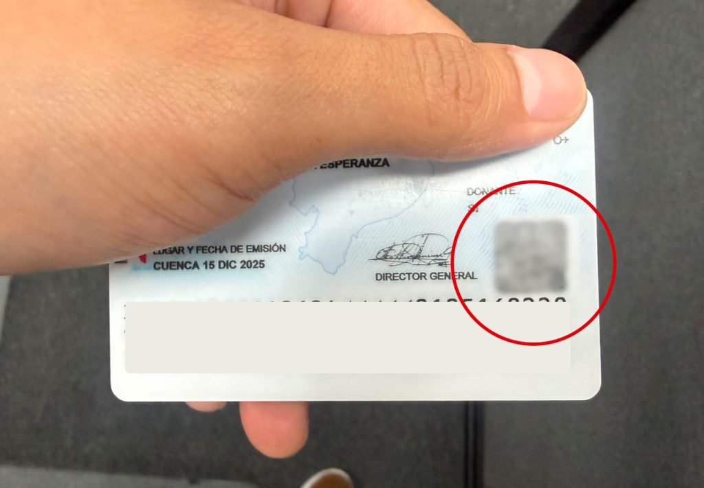 Cédula de ciudadanía