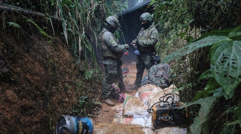 Militares en operativo