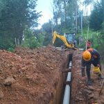 Construcción del interceptor marginal al Río Tutupali.