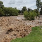 Creciente del río Yanuncay, Cuenca.