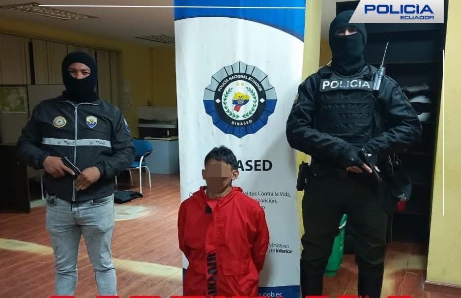 Alias Marciano es capturado en Cuenca.