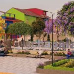 Render del nuevo parque de Guachapala