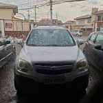 Granizo y lluvia en la ciudad de Cuenca