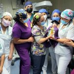 Camila, bebé en UCI