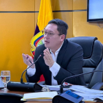 Cristian Zamora, alcalde de Cuenca, comentó que no ha recibido llamadas de organizaciones políticas o de expresidentes. /JIP