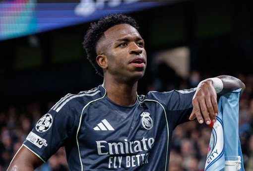 Vinicius celebra gol del Real Madrid. Foto: Real Madrid