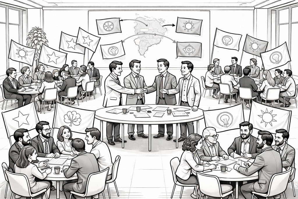 Las reglas para hacer las alianzas políticas. El plazo es hasta el 18 de julio.