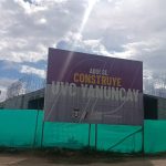 La primera Unidad de Vigilancia Comunitaria (UVC) que se pretendía construir al sur de Cuenca, está inconclusa desde hace más de 15 meses. /FCS