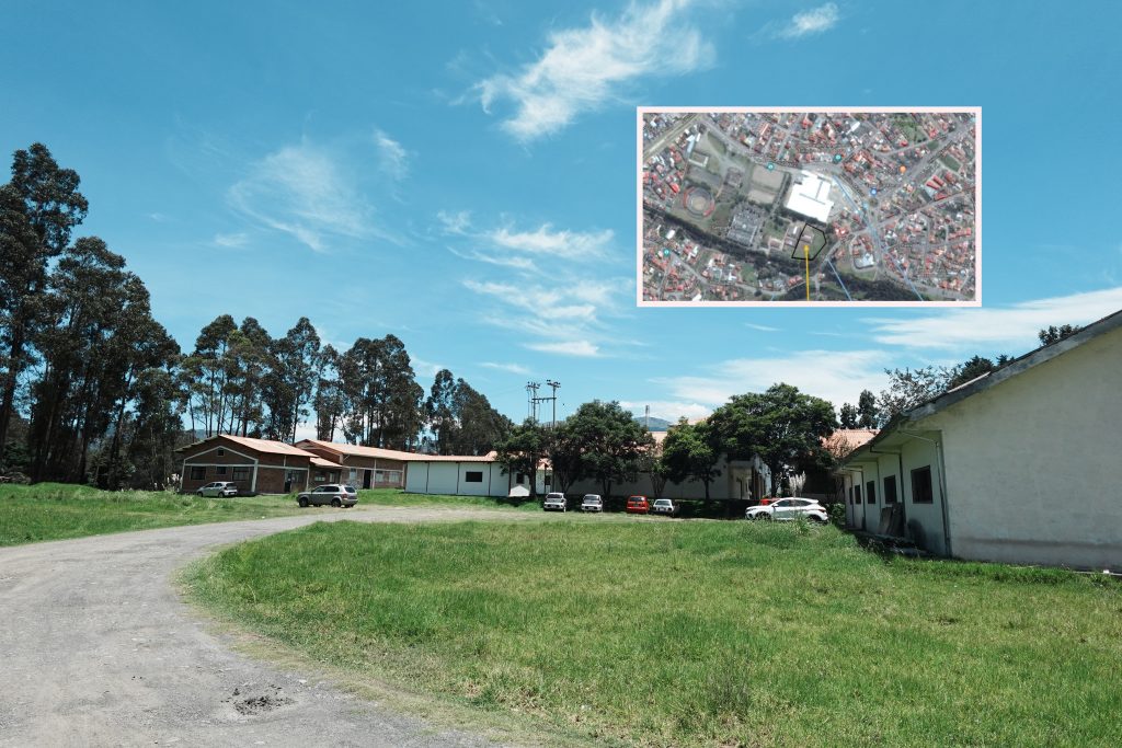 En este terreno se tenía previsto construir el hospital tipo C, ofrecido para Cuenca en 2017 e incluso ya se habían destinado recursos. /FCS