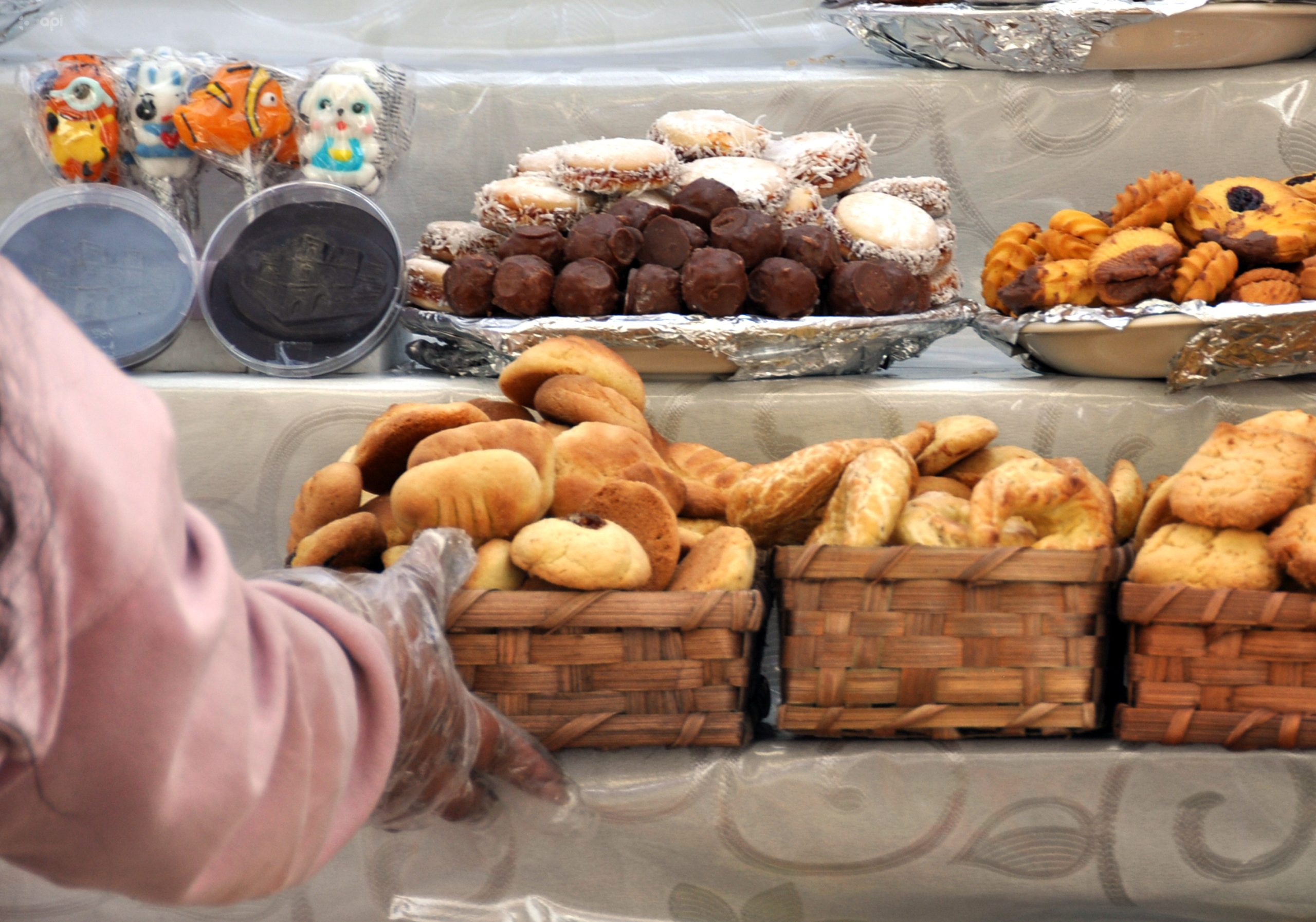 Los tradicionales dulces de Corpus volverán a venderse en Cuenca. Foto: API
