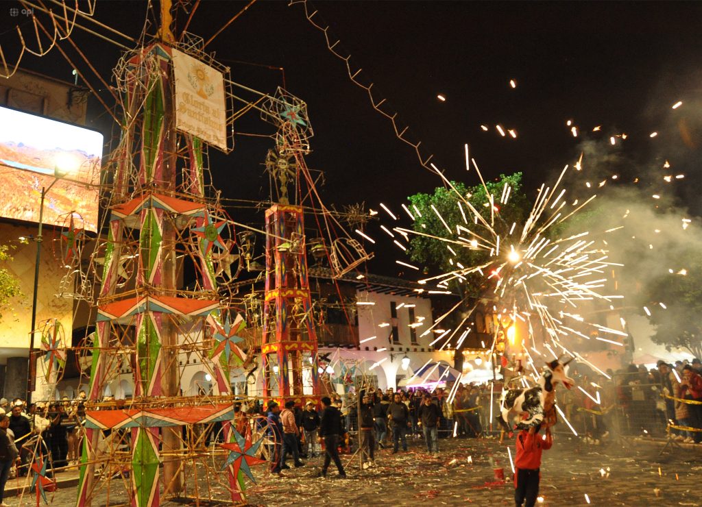 Los dulces y los castillos volverán a alegrar el Corpus Christi 2026 en Cuenca. Foto: API