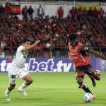 Deportivo Cuenca venció a Santos en su primer partido de la Copa Sudamericana. Foto: API