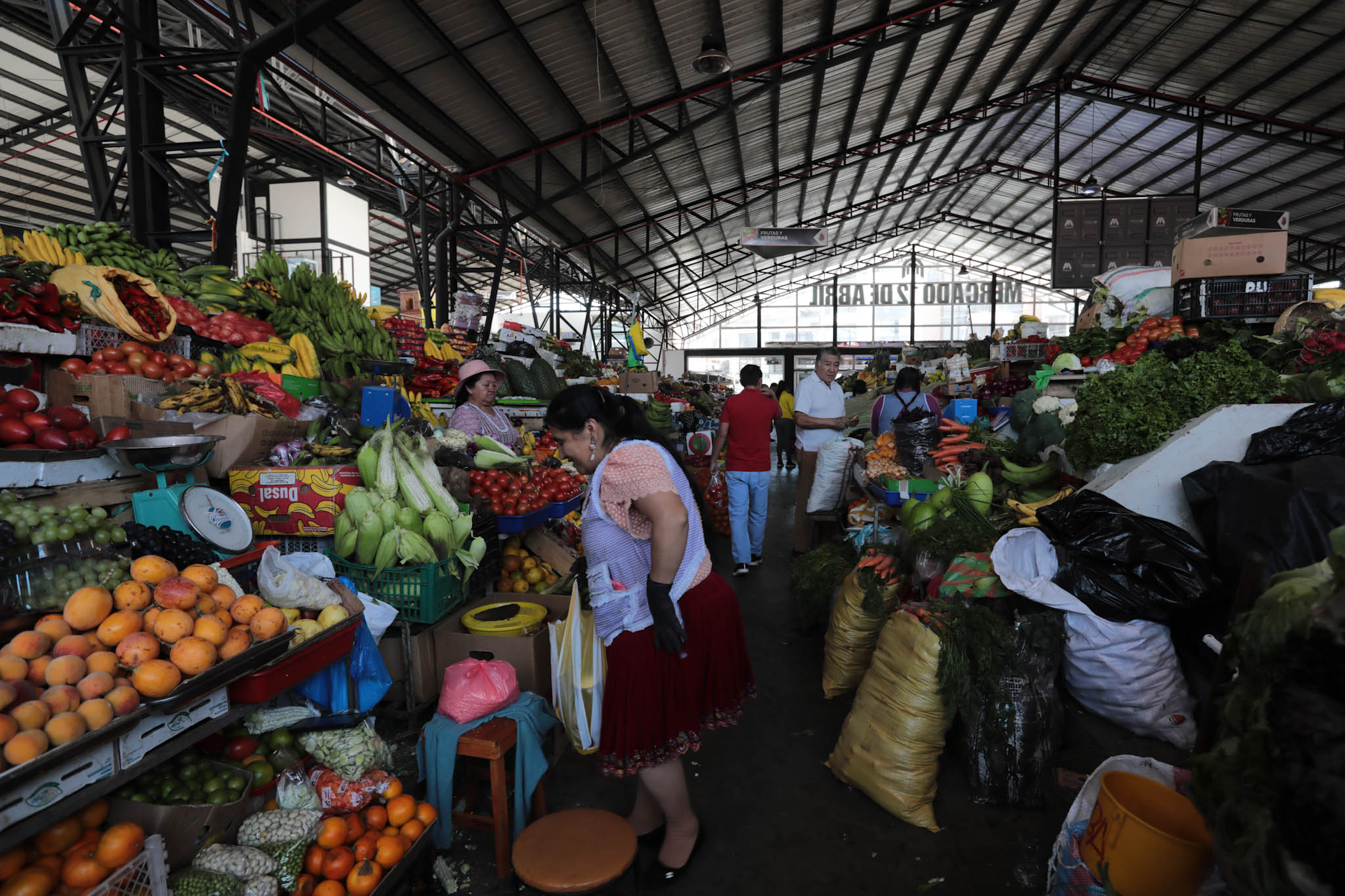 El mercado 12 de Abril celebrará un año más de fundación con actividades en Cuenca. Foto: El Mercurioo
